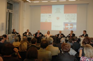 2011-10-03: Roma, tavola rotonda con Candidati al Consiglio federale