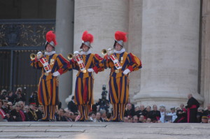 La presidente della Confederazione Viola Amherd, in visita a Roma