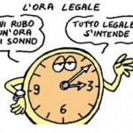 Ora legale: Spostare in avanti gli orologi di un’ora