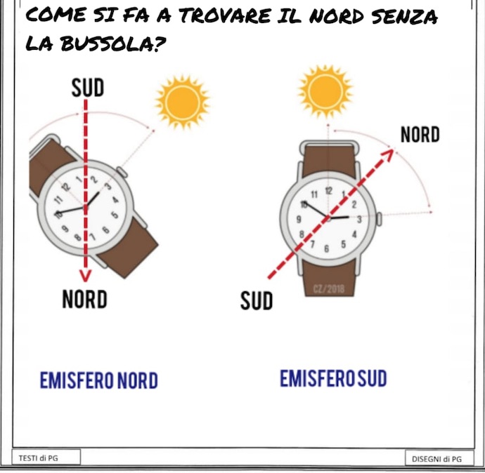 Come si fa a trovare il NORD senza la bussola Circolo Svizzero