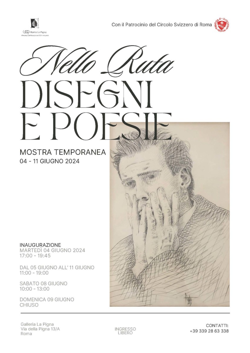 Roma: mostra personale temporanea di Nello Ruta