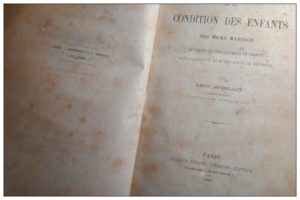 Antologia: De la condition des enfants nés hors mariage – i Germani