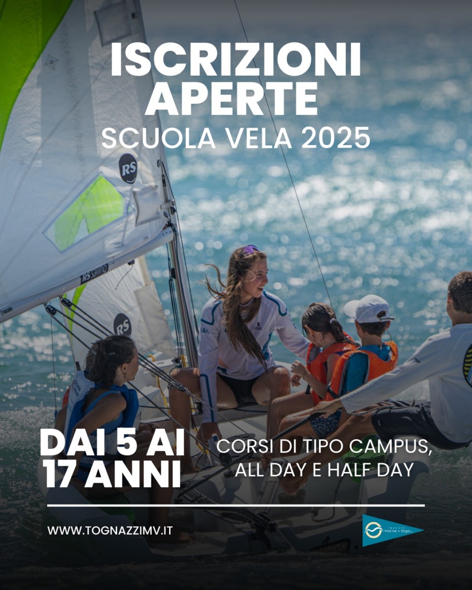 SCUOLA DI VELA 2025: aperte le iscrizioni