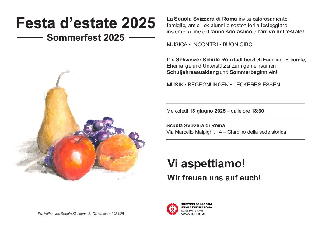 Sommerfest 2025 - Festa d'estate 2025