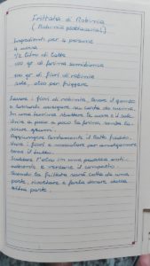 Frittata di Robinia